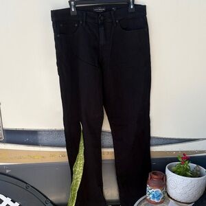 Lucky Brand Men's Straight Black Jeans